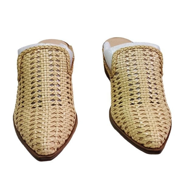 NEW Chinese Laundry Women tan woven Mayflower Mule Size 5.5 - Picture 6 of 8